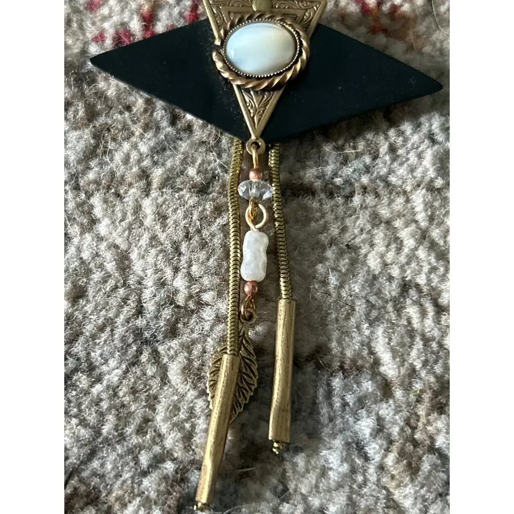 Vintage Southwestern Modernist Brooch
